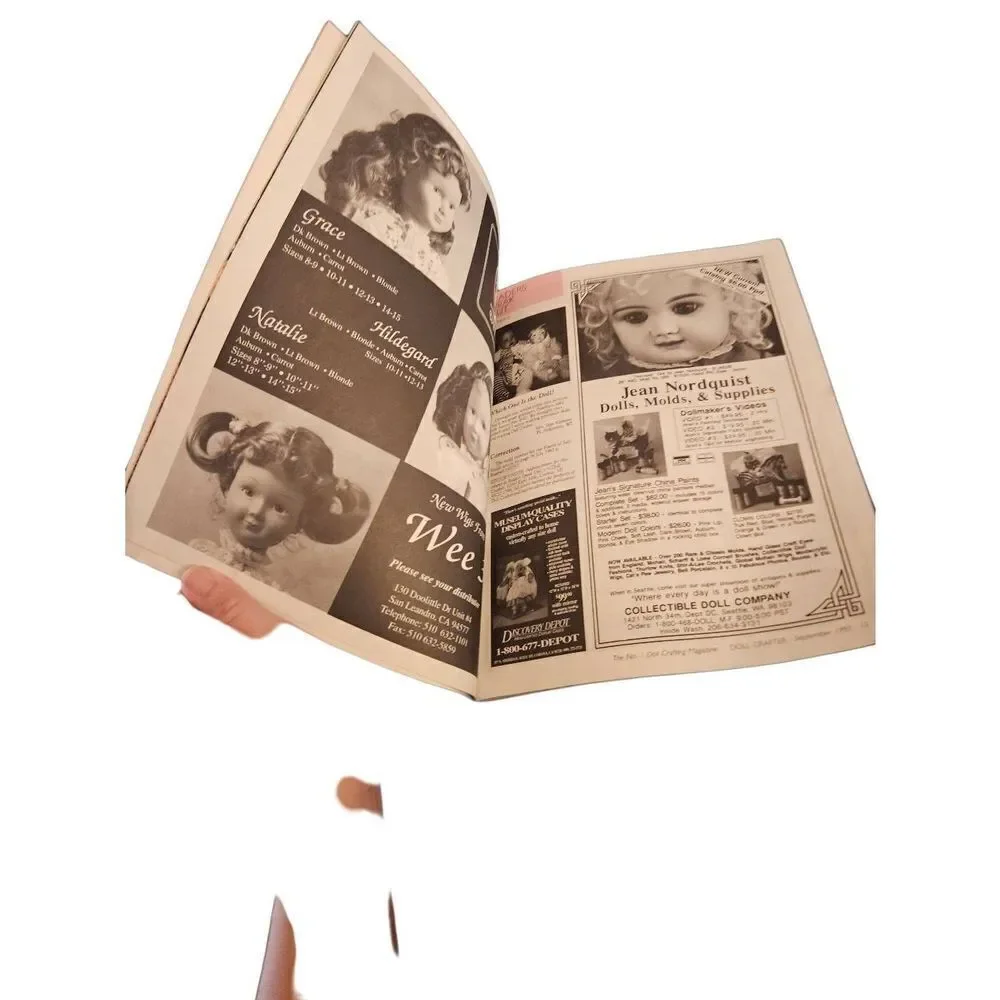 Mildred Seeley antique doll collection limited edition magazine